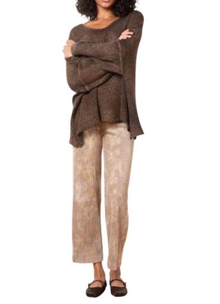 Avenue Montaigne Alex Pant In Cappuccino