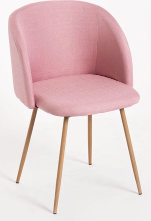 Regalos Miguel Sillas Comedor - Silla Velt Tela - Rosa