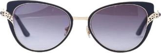 Cartier Occhiali da sole Pre-owned a occhi di gatto in platino - - Pre-owned - Donna - Nero - ONE SIZE