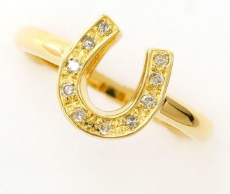 C&A Yellow Gold Yellow Gold (18K) Band Ring (Pre-Owned)