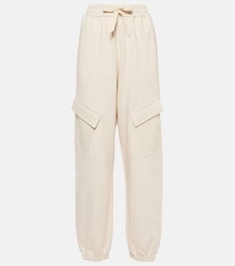 Jil Sander Cotton jersey cargo pants