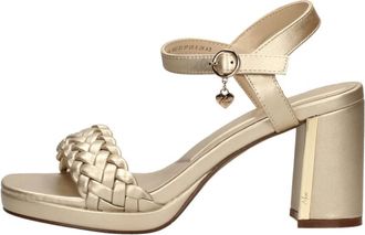 Mexx Lewy Sandalen - Dames - Sandalen met hakken - Geel - 37 EU - Schoenen
