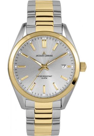 Jacques Lemans 1-1859J Mens Derby Watch - Silver - One Size