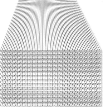 OEM Home Deluxe - Placas De Policarbonato De Doble Pared Varus - 58 X 118 Cm Juego De 15