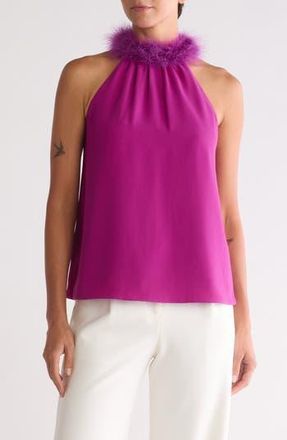 Trina Turk Grand Top in Festive Fuchsia at Nordstrom Rack, Size Medium
