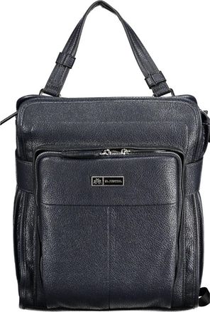 La Martina Blauwe Damesrugzak met Laptopvak - Dames - Rugzakken - Blauw - ONE Size - Tassen