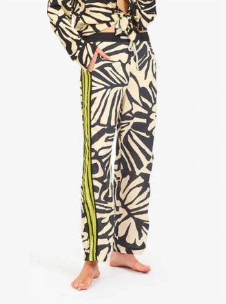 Le Superbe Bohemian Rhapsody Beach Boxer Pants In Zebra Leaf