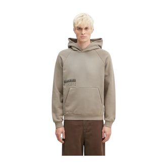 Napapijri Uomo, Felpe, Verde, L, new