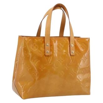 Louis Vuitton Pre-owned Bolso de Mano Vintage de Charol - Pre-owned - Mujer - Beige - ONE SIZE