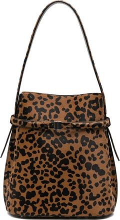 Toteme Belted Poly Hairy Bucket Bag