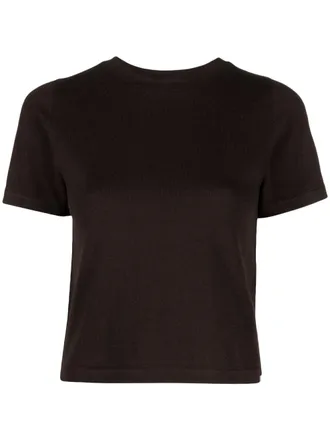 Extreme Cashmere cotton-cashmere blend T-Shirt - Brown