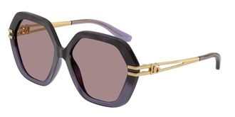 Dolce & Gabbana DG6210 3494LA Womens Sunglasses Purple Size 56