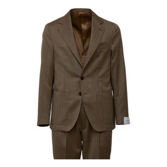 Caruso Abito monopetto Aida - - Suits - Uomo - Beige - 2XL