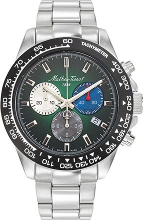 Mathey-Tissot Mens Mathy Chess Black Dial Watch