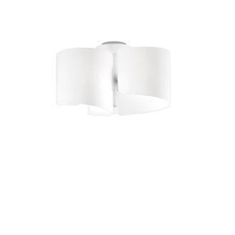 Luce-Ambiente-Design Plaf&oacute;n Imagine en Vidrio Blanco 47 Cm