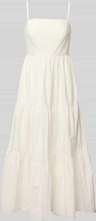 Jake*s Cocktailkleid im Stufen-Look in Ecru, Größe 32