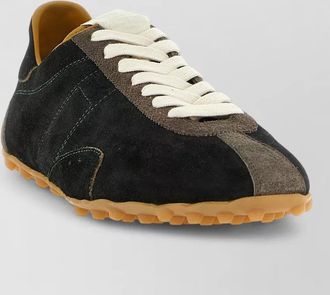 Maison Margiela leather sprinters lace-up sneakers
