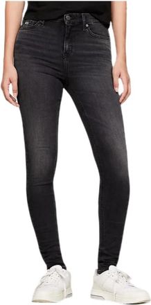 Tommy Hilfiger Nora Skinny Jeans - Dames - Skinny Jeans - Zwart - W27 L30 - Katoen - Jeans