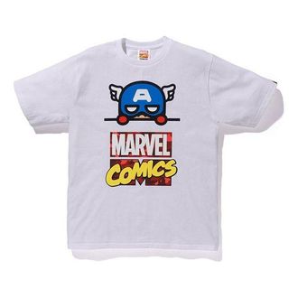 A Bathing Ape x Marvel Tee Captain America 2F23-110-910