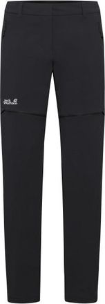 Jack Wolfskin Hikeout Zip Away Pants Zip-Off-Hose f&uuml;r Damen | schwarz