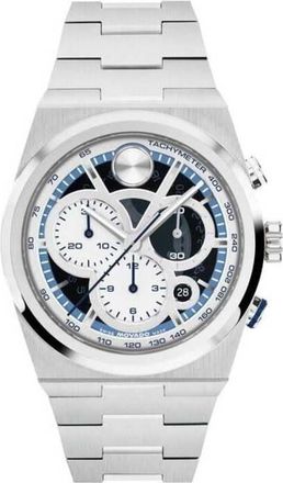 Movado Bold Chronograph Quartz Blue Dial Mens Watch 3601304