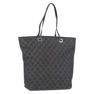 Gucci Pre-owned Tote Bags, female, Black, Size: ONE SIZE Pre-owned Tote Bag