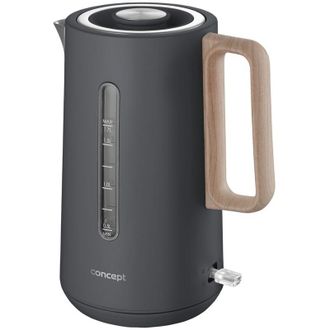 Concept Hervidor Concept Rk3370 Gris Acero Inoxidable 1850-2200 W 1,7 L - Marca: Concept Ean: 8595631065747