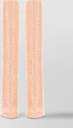 PARIS TEXAS leather knee-high boots