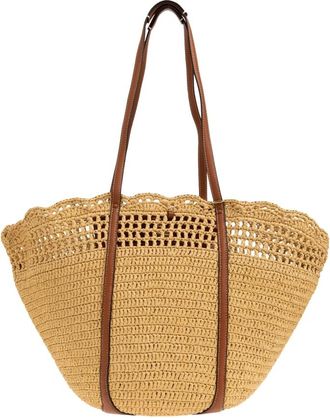 Ulla Johnson Marina Raffia Tote - - Bags - Donna - Beige - ONE SIZE
