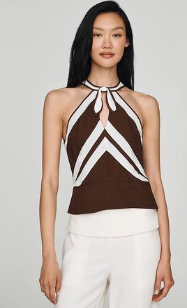 Maeve Halter Front-Tie Top