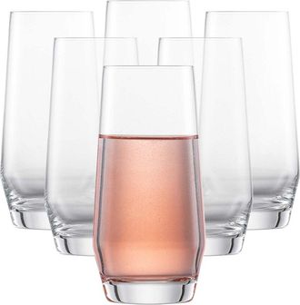 Schott Zwiesel Glass Pure Tritan Crystal Longdrink Glasses (Set Of 6)