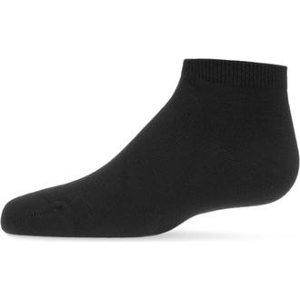 MeMoi Basic Silky-Soft Gauge Ankle Sock in Black at Nordstrom, Size 6-12M
