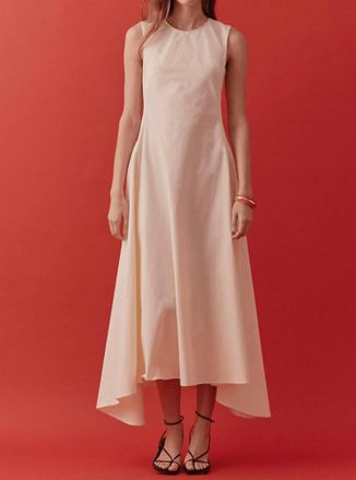 Maude Daphne Dress In Butter Yellow
