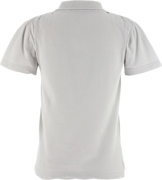 Balenciaga Womens Gray Cotton Polo Shirt