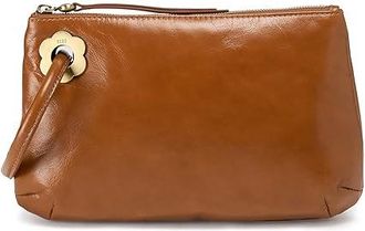 Hobo Daisy Daze Large Wristlet Womens Handbags Truffle, Leather