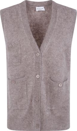 P.A.R.O.S.H. P. A.R. O.S. H. Sweater V Neck Yak V Neck Gilet