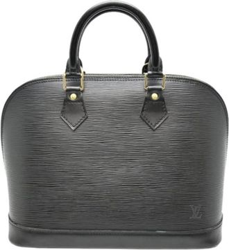 Louis Vuitton Pre-owned Handbags, female, Black, Size: ONE SIZE Pre-owned Vintage Handbag