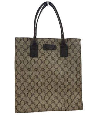 Gucci Gg Supreme Tote Handbag (Authentic Pre-Loved)