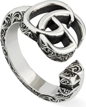 Gucci Rings - Dames - Ringen - Grijs - 49 MM - Accessoires
