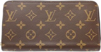 Louis Vuitton Brown Monogram Monogram Long Wallet (Bi-Fold) (Pre-Owned)
