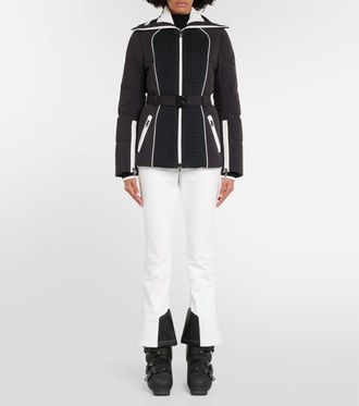 Bogner Hazel Flared Ski Pants In White