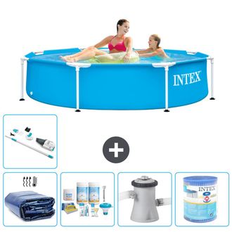 Intex Piscina Con Estructura Redonda - 244x51 Cm - 7-piezas S31423