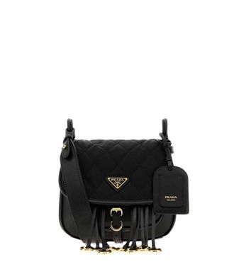 Prada Black Corsaire Mini Shoulder Bag