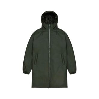 Rains Dames, Jassen, Groen, Maat: XS Leer