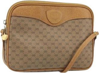 Gucci Pre-owned Plastic Cross Body Bag - Dames - Vintage Schoudertas - Beige - ONE Size - Vintage