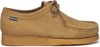 Sebago Su&egrave;de Mocassins Casual Schoenen - Heren - Veterschoenen - Beige - 41 EU - Su&egrave;de - Schoenen