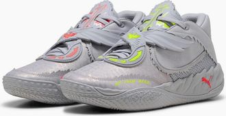 Puma Mens Mb.05 Metallic Basketball Trainers - Grey - Size: 9