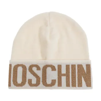 Moschino unisex, Accessoires, Beige, Maat: ONE Size Wol