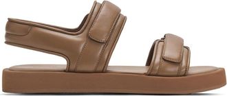 12 Storeez padded leather sandals - women - Goat Skin/Polyester Microfiber/Polyethylene vinyl acetate (PEVA) - 35 - Neutrals