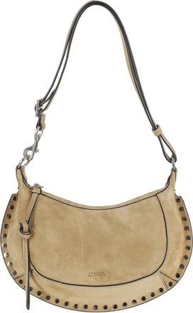 Isabel Marant Oskan Moon Schoudertas - Dames - Tassen - Bruin - Maat: ONE Size Leer